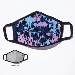 Stance Sunshine Tie Dye Purple and Blue Size Large Adjustable Mask NEW